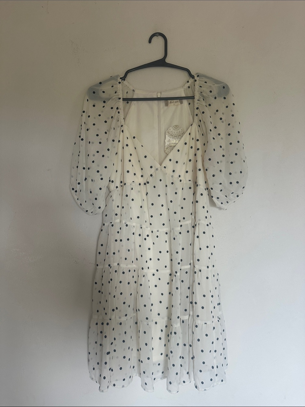 Altar'd State Polka Dot Mini Dress SIZE SMALL NWT